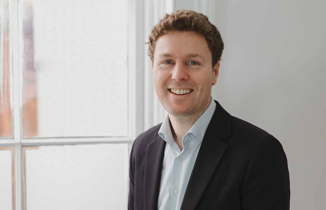 Jonathan Dunne smiling at the camera