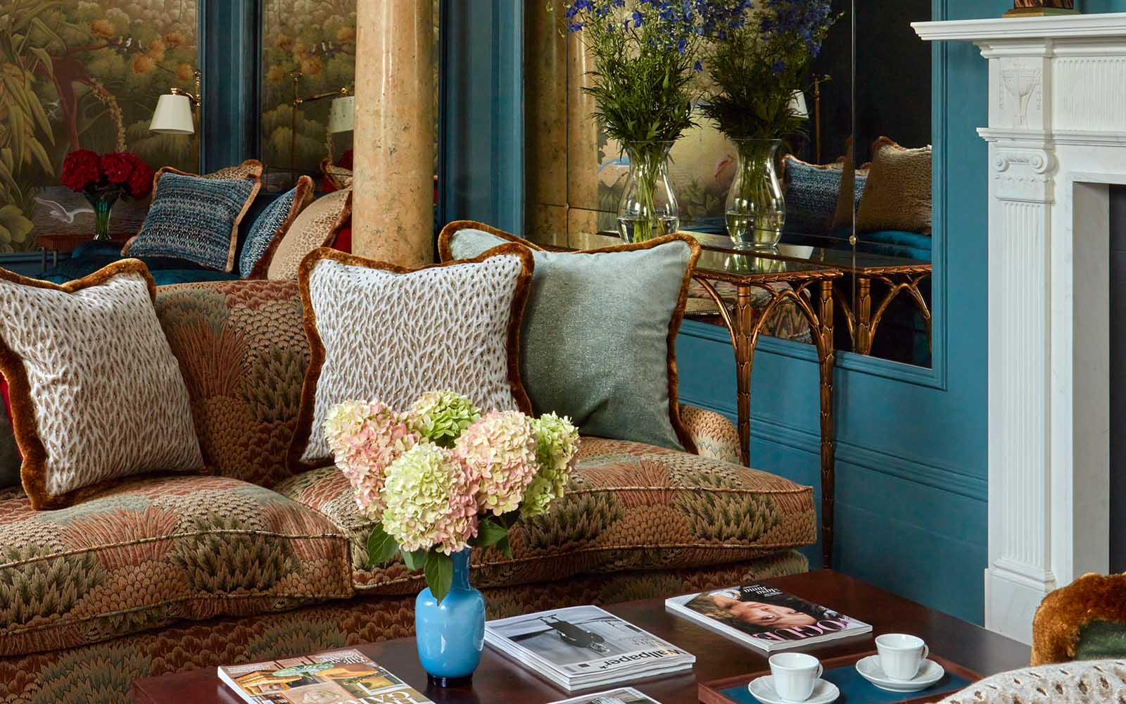 inside of the clinic in Belgravia, London