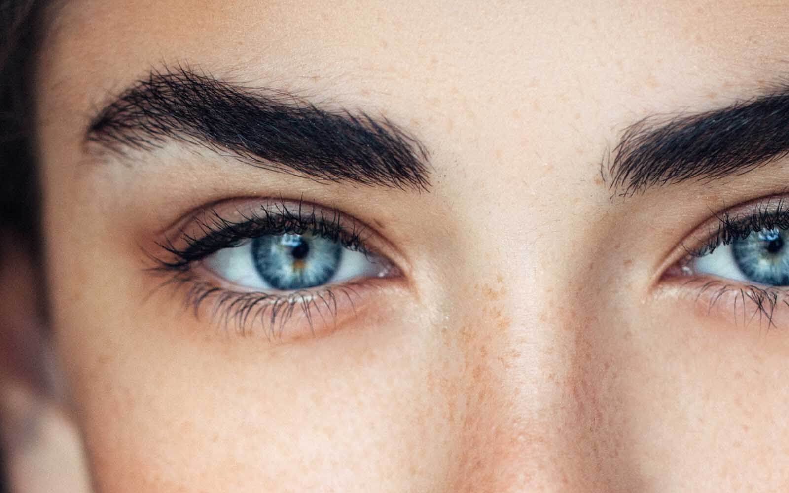 Womans eyes
