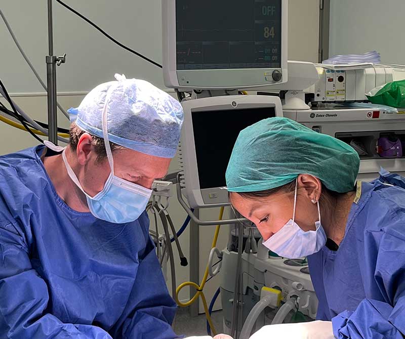 Surgery at Jonathan Dunne Clinic in Belgravia