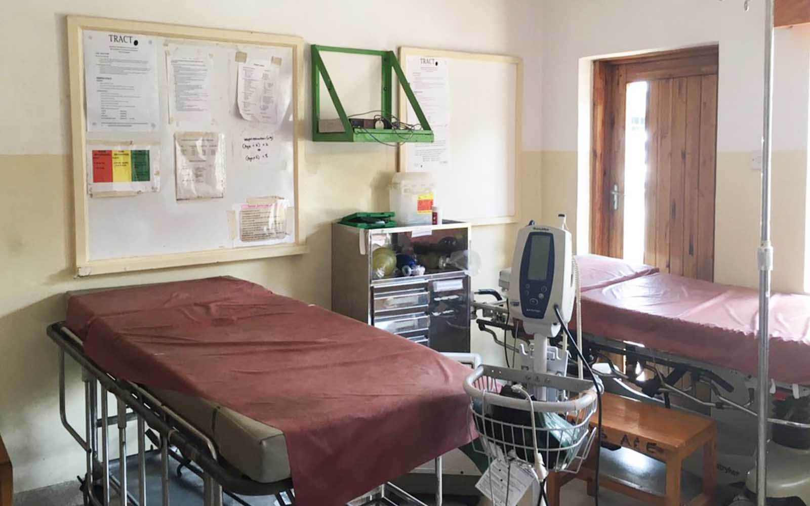inside of the clinic in Belgravia