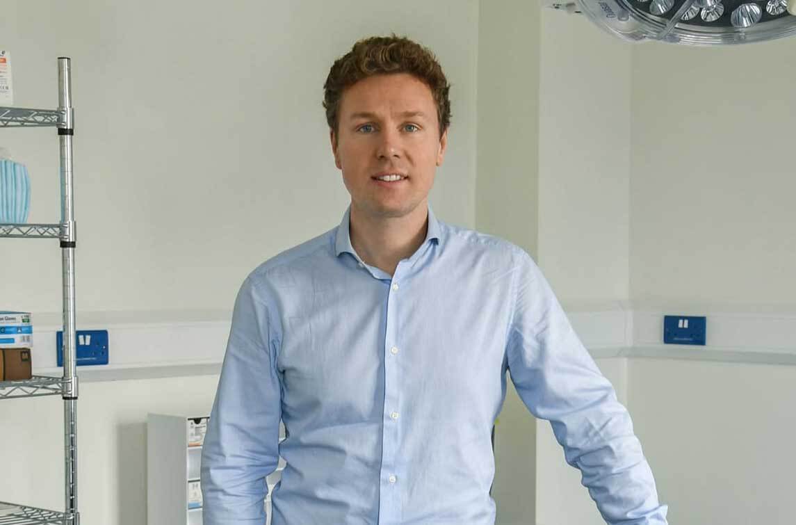 Jonathan Dunne Smiling at the camera