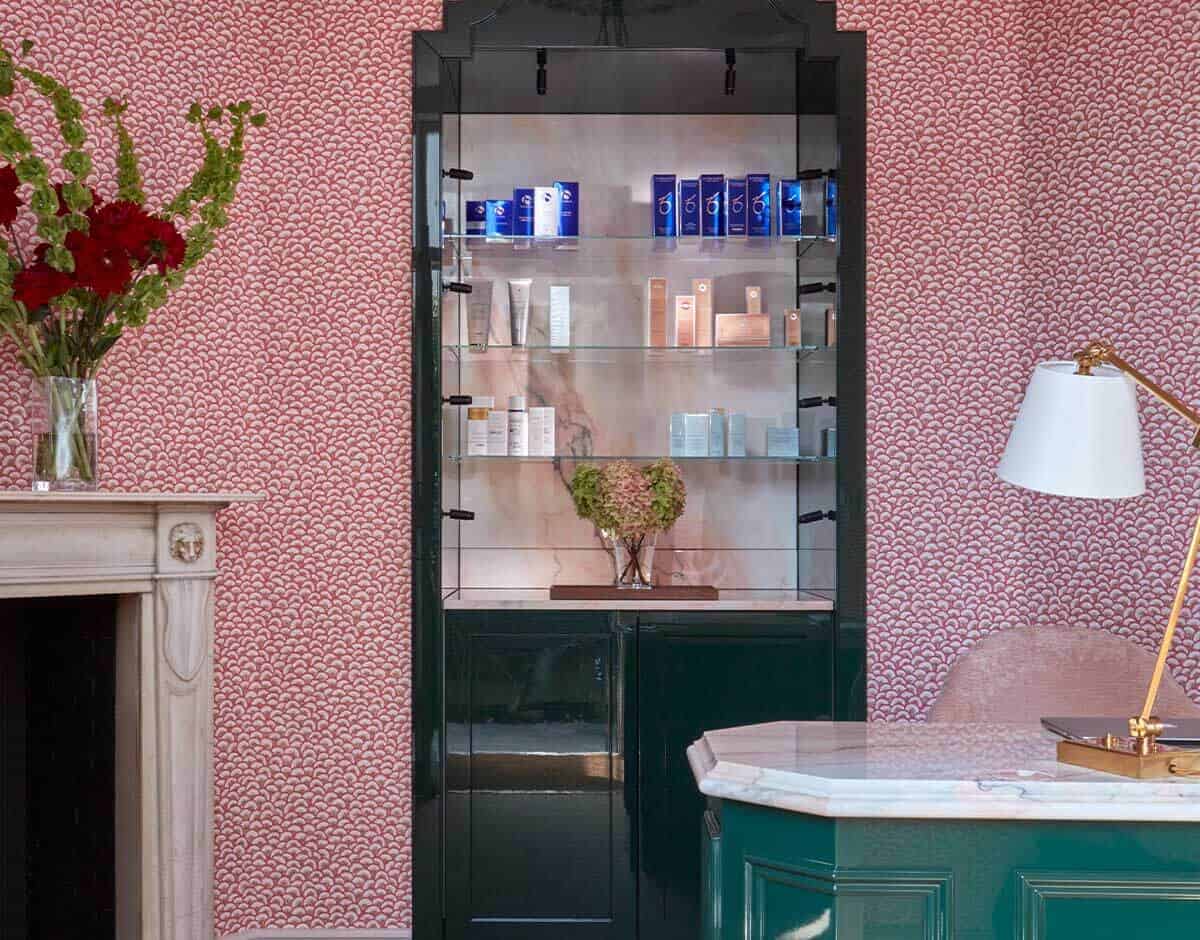 Inside of the clinic in Belgravia
